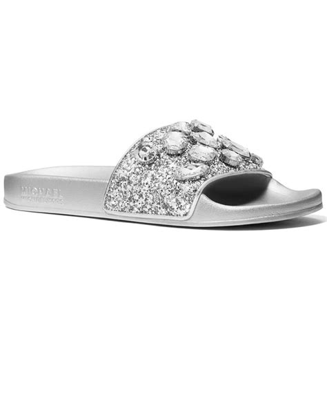 gilmore rhinestone sparkly slide sandals